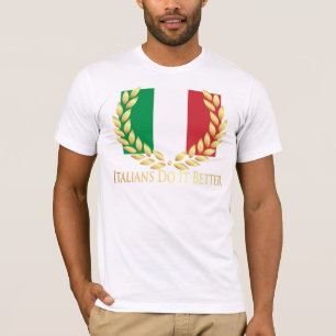 Camiseta Os italianos fazem melhor