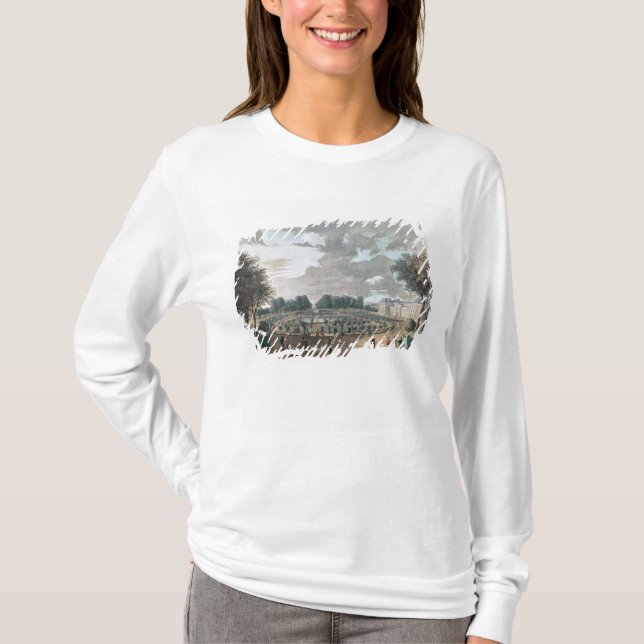 Camiseta Os jardins de Luxembourg (Frente)
