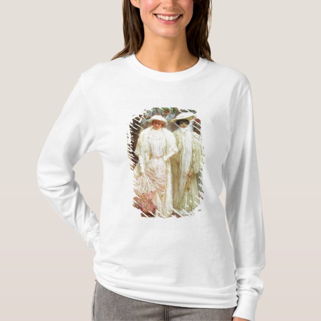 Camiseta Os jardins de Paris (Frente)