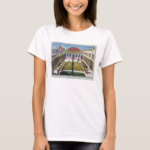 Camiseta Os jardins do parque do mirabelle, Salzburg, Austr