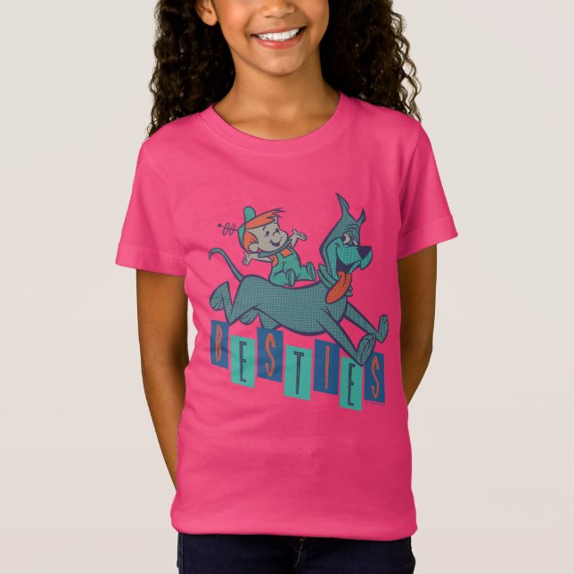 Camiseta Os Jetsons | Elroy & Astro Besties (Frente)