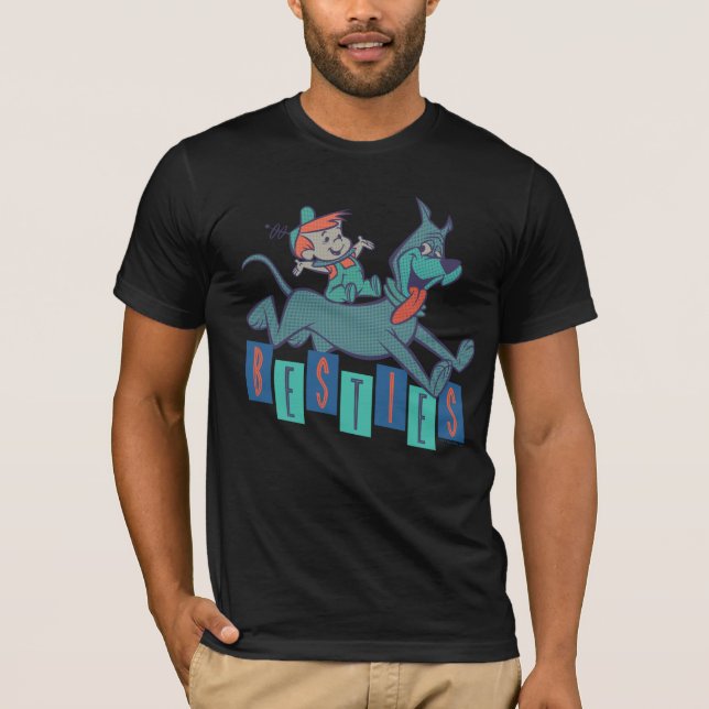 Camiseta Os Jetsons | Elroy & Astro Besties (Frente)