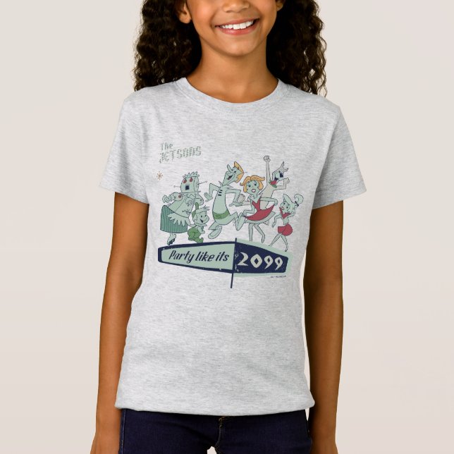 Camiseta Os Jetsons | Festa como está em 2099 (Frente)