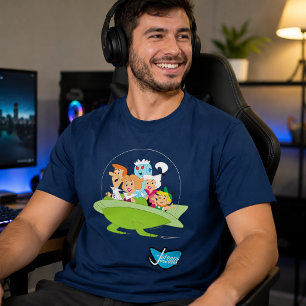 Camiseta Os Jetsons O Carro Voador da Família
