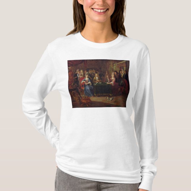 Camiseta Os jogadores de cartão, 1699 (Frente)