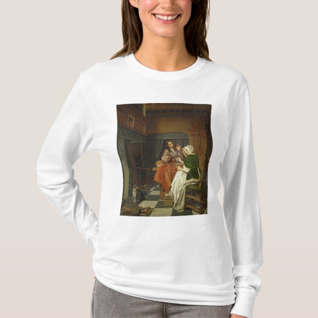 Camiseta Os jogadores de xadrez, c.1670 (Frente)