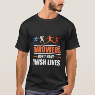 Camiseta Os Jogadores Não Têm Linhas Finas No Disco Javelin