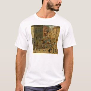 Camiseta Os jogos das crianças: detalhe de righthand