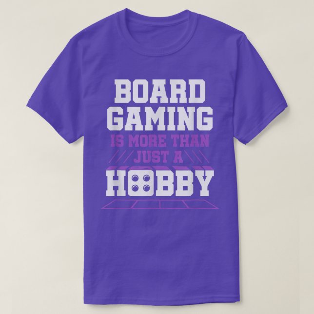Camiseta Os Jogos De conselho São Mais Do Que Apenas O Game (Frente do Design)