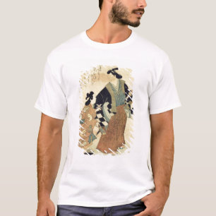 Camiseta Os jovens acoplam-se no dia do ano novo