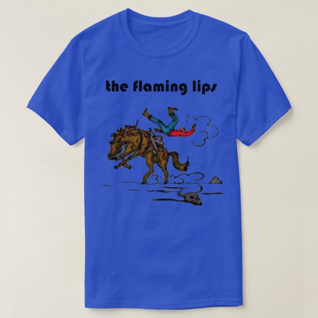 Camiseta Os Lábios Flaming (Frente do Design)