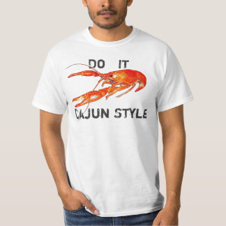 Camiseta os lagostins fazem-no estilo de Cajun