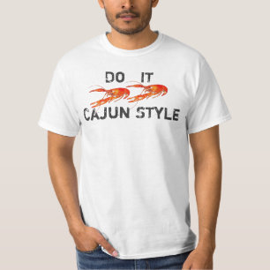 Camiseta os lagostins fazem-no o estilo 2 de Cajun