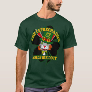 Camiseta Os Leprechauns fizeram-me fazê-lo 2023, o Ano do