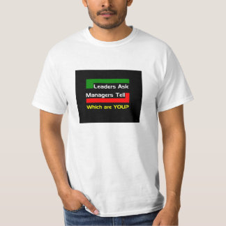 Camiseta Os líderes pedem