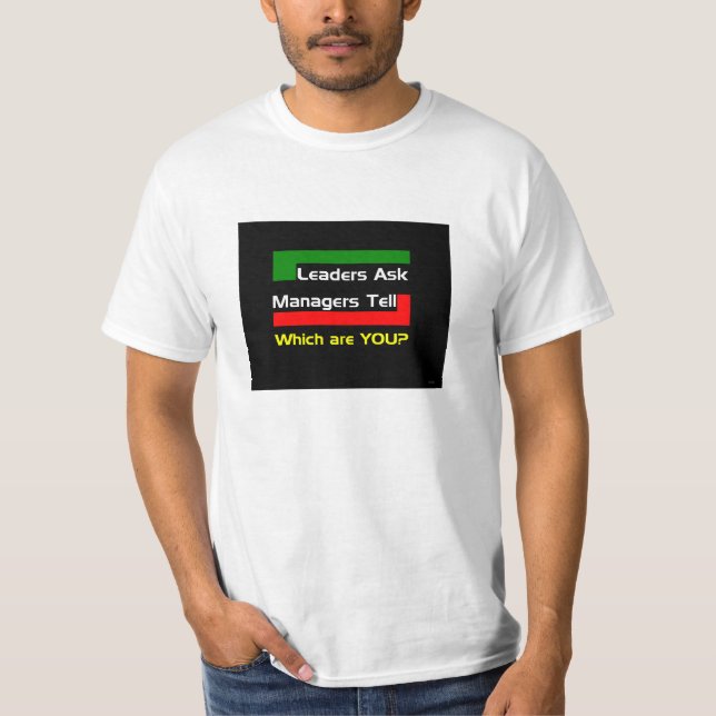 Camiseta Os líderes pedem (Frente)