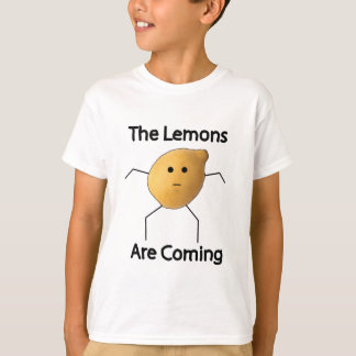Camiseta Os limões estão vindo!