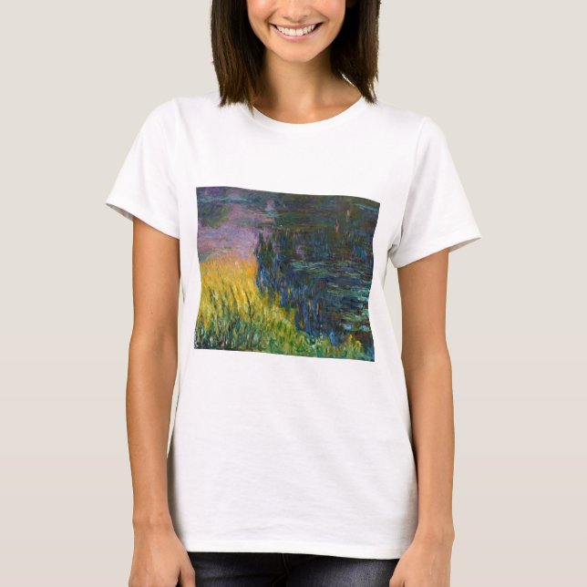 Camiseta Os Lírios De Água - Sol De Arranque, Claude Monet, (Frente)