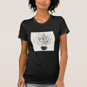 Camiseta Os livros café e você fazem-me feliz