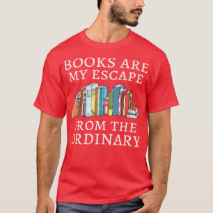 Camiseta Os Livros São A Minha Fuga Do VI Normal