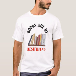 Camiseta Os Livros São Meus Melhores Amigos