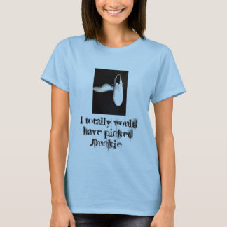 Camiseta os loafers brancos, eu totalmente escolheria