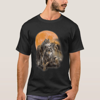 Camiseta Os Lobos dos Homens de Montanha Olham para os Nati