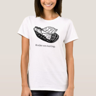 Camiseta Os lobos estão no topo do tanque básico.