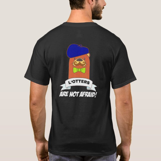 Camiseta Os Lotters Não Têm Medo Do Memória Mais Tarde (Verso)