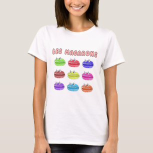 Camiseta Os Macarons são um desenho