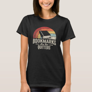 Camiseta Os Marcadores Retroativos De Leitura De Livro São 