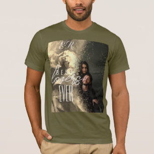 Camiseta Os melhores amantes Dourados do luxo, todas as fot