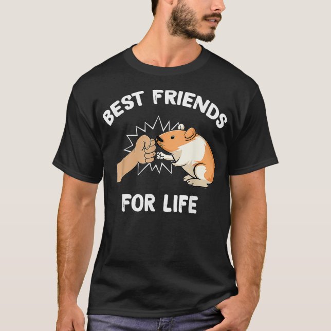 Camiseta Os Melhores Amigos Da Vida Cavy Lover Guiné Propri (Frente)