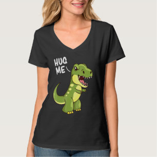 Camiseta Os Melhores Amigos Dinossauro Tyrannosaurus Hug De