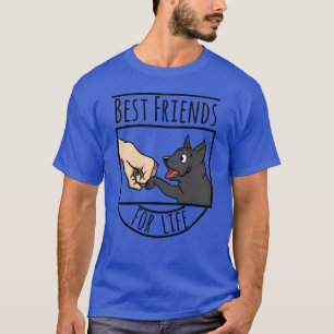 Camiseta Os Melhores Amigos Do Corso Para Os Amigos Da Vida