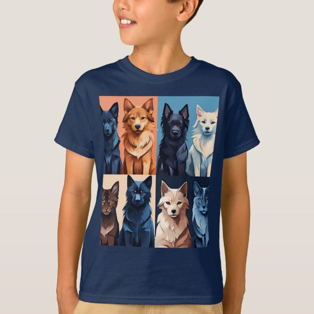 Camiseta Os melhores amigos do homem (Frente)