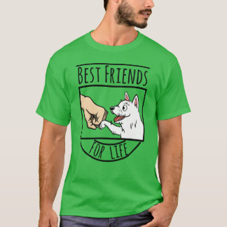 Camiseta Os Melhores Amigos Para A Família Life