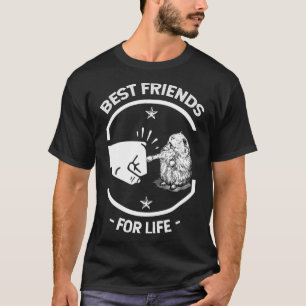 Camiseta Os Melhores Amigos Para A Vida - Amante De Hamster