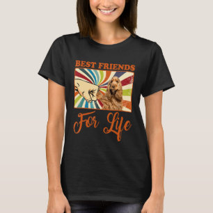 Camiseta Os Melhores Amigos Para A Vida Do Cachorro De Cock