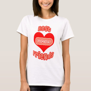 Camiseta Os melhores amigos para sempre