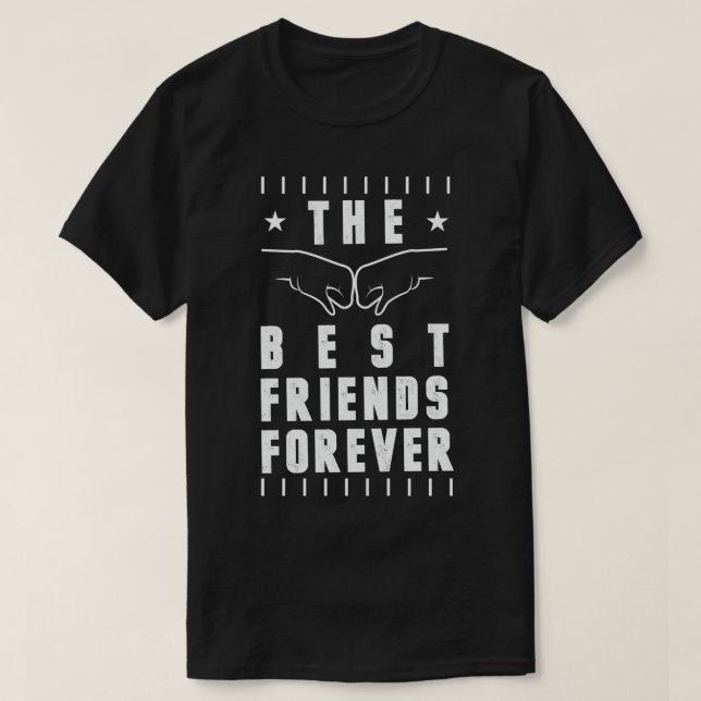 Camiseta Os melhores amigos para sempre (Frente do Design)
