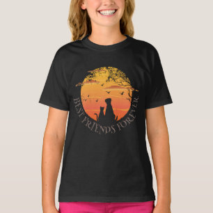 Camiseta Os melhores amigos para sempre