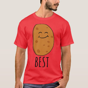 Camiseta Os melhores amigos que combinam o design disponíve