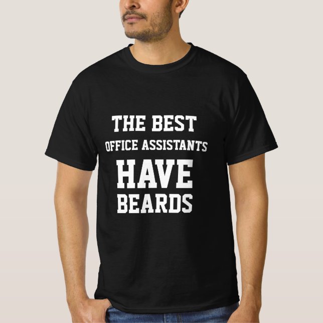 Camiseta - Os Melhores Assistentes de Escritório T (Frente)