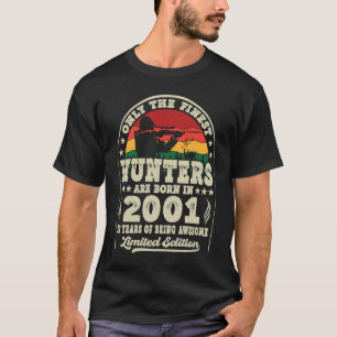 Camiseta Os Melhores Caçadores Estão A Nascer Em 2001, Caça