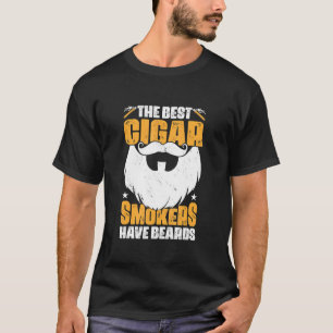 Camiseta Os Melhores Fumadores De Cigarro Têm Charuto