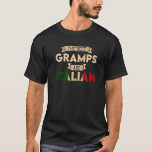Camiseta Os Melhores Grampos São O Pap Italiano Da Bandeira