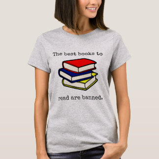 Camiseta Os Melhores Livros para Ler São Proibidos