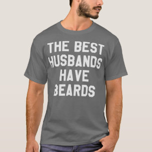 Camiseta Os Melhores Maridos Beard Beard Ideia De Presente 