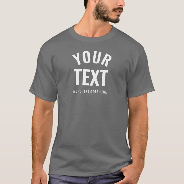 Camiseta Os melhores Modelos de Cinza moderna elegantes (Frente)